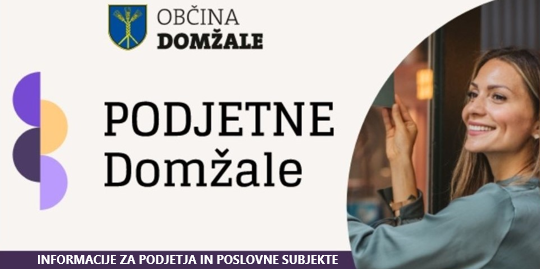 Podjetne Domžale - informacije za podjetja in poslovne subjekte. Povezava na podstran.